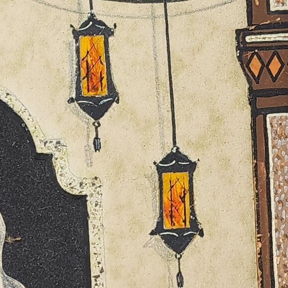 Vintage Emil Kleeman Framed Portrait Art Print Kenosha Wisconsin Artist - Picture 8 of 11